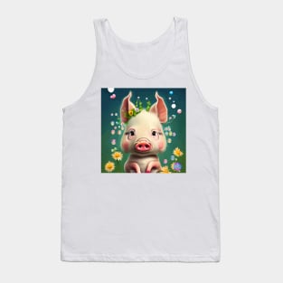 Cute Piggy Tank Top